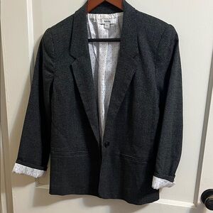 Kensie Charcoal Blazer for Men